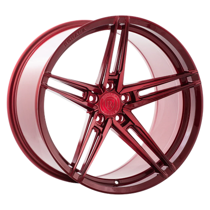 Rohana RFX15 20x9 ET45 / 20x11 ET30 Gloss Red 5x112 – (Staggered Set of 4)