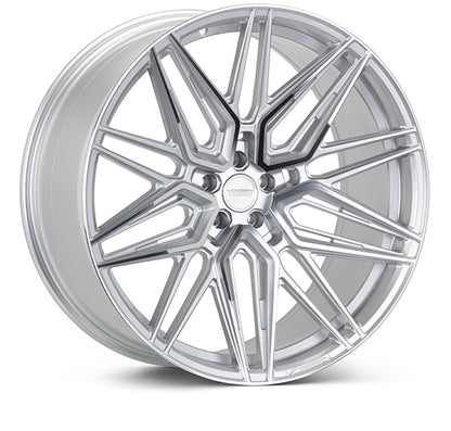 20" Vossen HF7 Silver Polished 5x114.3 ( Square Setup ) ( Set of 4 )