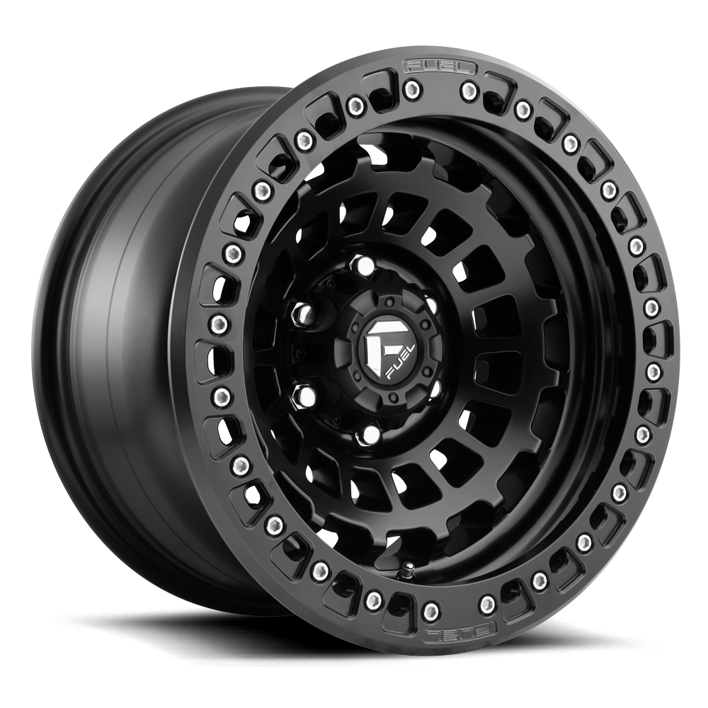 17" Fuel D101 Zephyr Beadlock Matte Black 6x135 ( Set of 4 )
