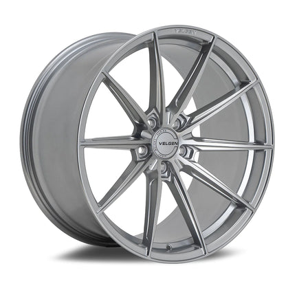 20" Velgen VF10 Gloss Silver 5x112 ( Staggered Set ) ( Set of 4 )