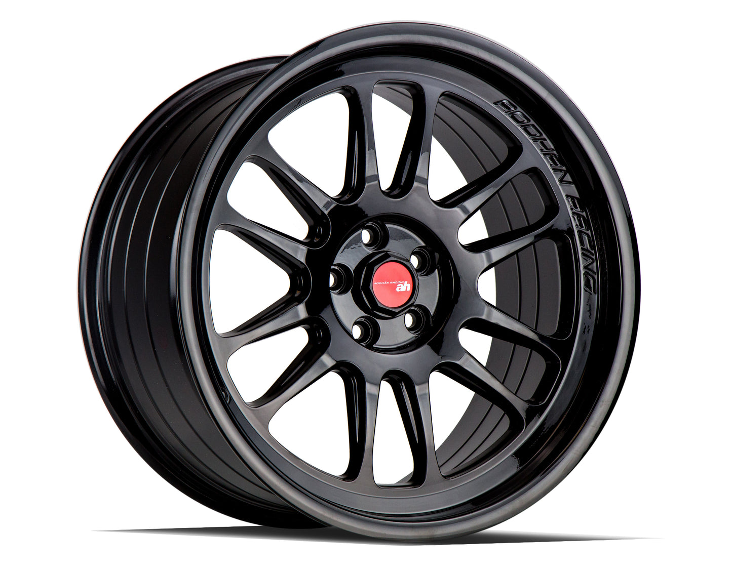 Aodhan AH07 Gloss Black - 18x8.5 +35 5x114.3 (Square Set of 4)