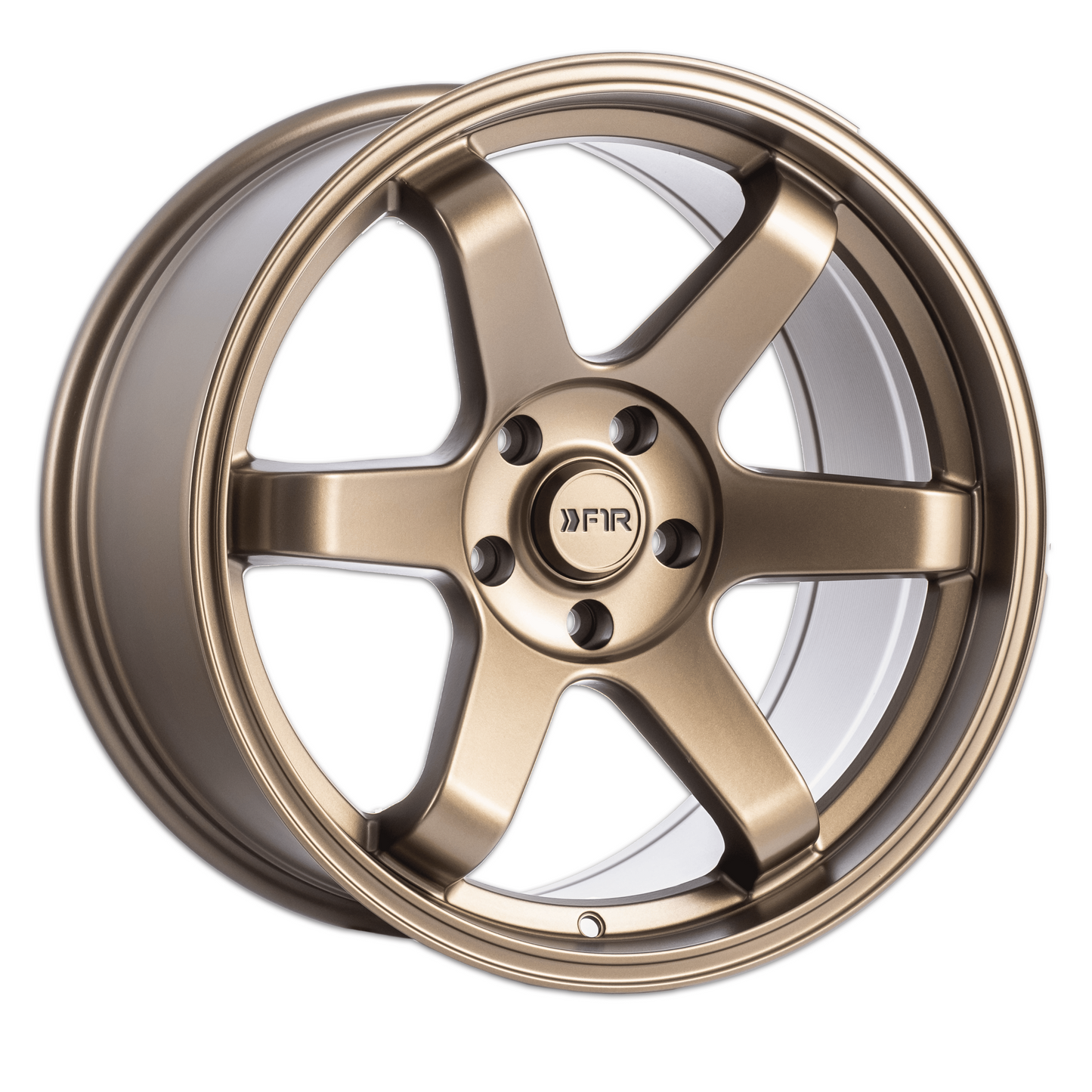 F1R F106 18x8.5 ET35 Matte Bronze 5x114.3 – ( Square Set of 4 )