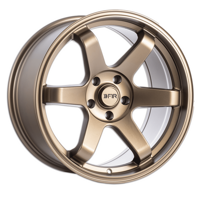 F1R F106 18x8.5 ET35 Matte Bronze 5x114.3 – ( Square Set of 4 )