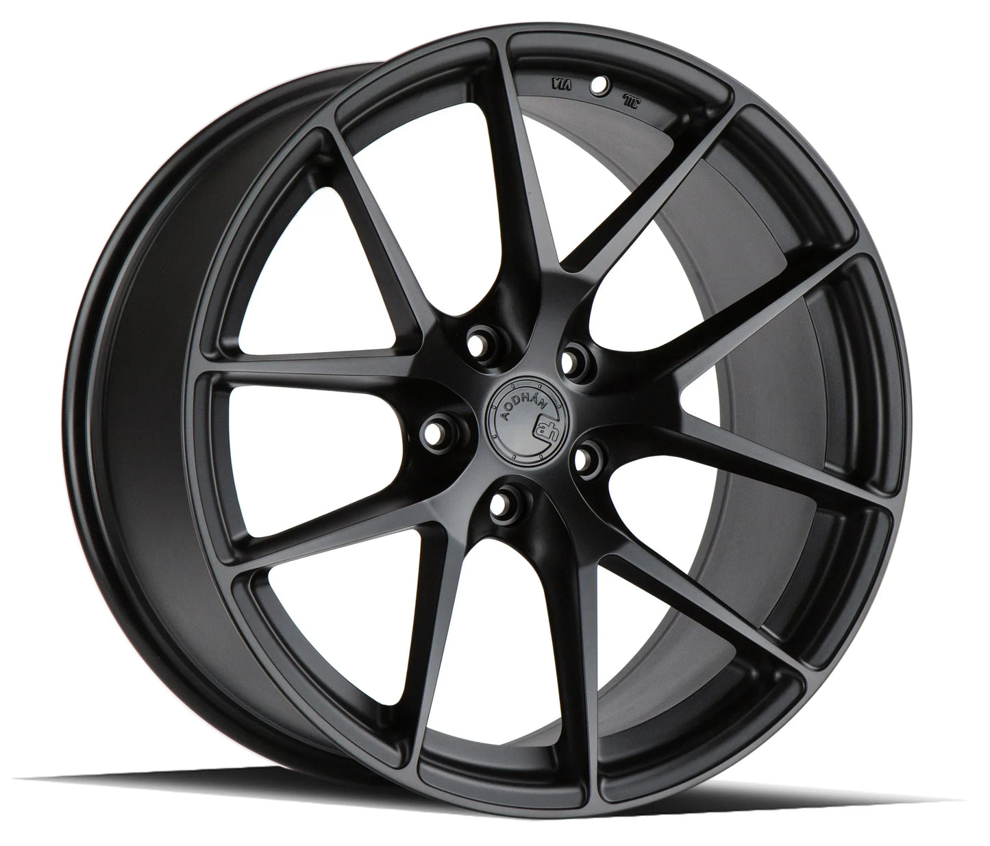 Aodhan AFF7 Matte Black - 20x9 +30 5x112 (Square Set of 4)