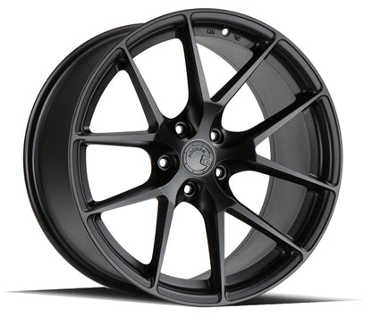 Aodhan AFF7 Matte Black - 20x9 +30 5x112 (Square Set of 4)
