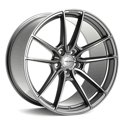 20" Velgen VF5 Gloss Gunmetal 5x120 ( Staggered Set ) ( Set of 4 )