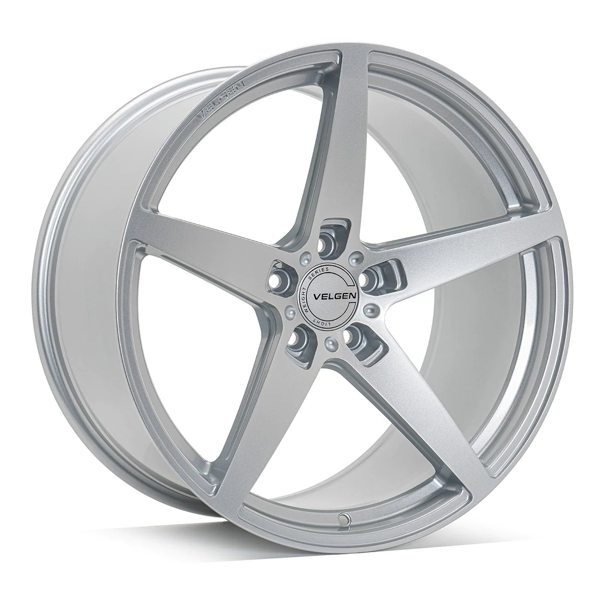 20" Velgen Classic5 V2 Gloss Silver 5x114.3 ( Staggered Set ) ( Set of 4 )