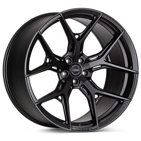 20" Vossen HF5 Matte Gunmetal 5x112 ( Staggered Setup ) ( Set of 4 )
