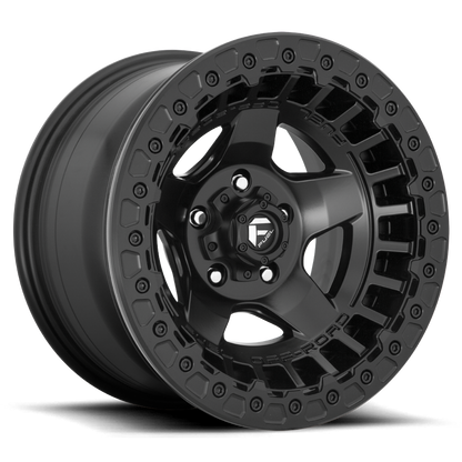 17" Fuel D114 Warp Beadlock Matte Black 6x139.7 ( Set of 4 )