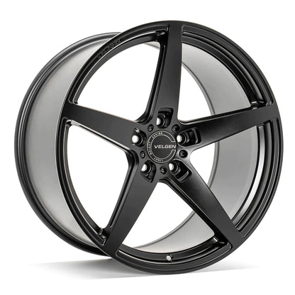 20" Velgen Classic5 V2 Satin Black 5x114.3 ( Staggered Set ) ( Set of 4 )