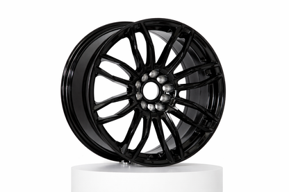 E108 Gloss Black 17x7.5 ET35 5.100.113 - Square Set (4 Wheels)