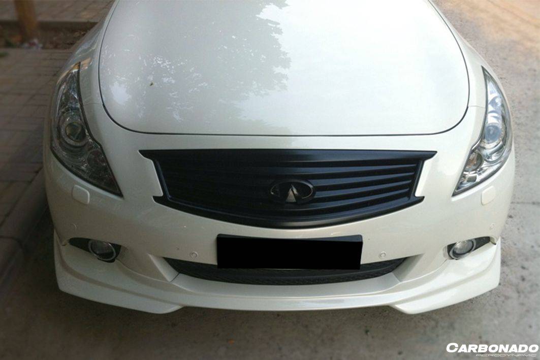 2010-2013 Infiniti G25/G37 Sedan JP Style Front Lip - Carbonado
