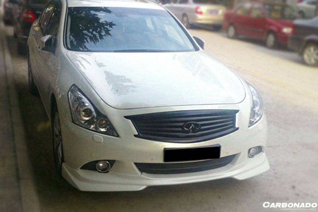 2010-2013 Infiniti G25/G37 Sedan JP Style Front Lip - Carbonado Aero