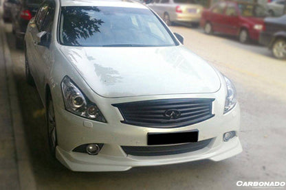 2010-2013 Infiniti G25/G37 Sedan JP Style Front Lip - Carbonado Aero