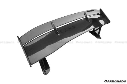 2003-2006 Mitsubishi Evo 7/8/9 VTX Style Carbon Fiber Trunk Spoiler Wing - Carbonado Aero