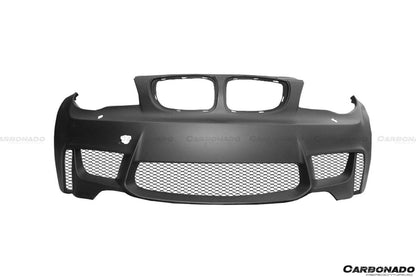 2008-2013 BMW E82 E88 1Series 1M Style Front Bumper - Carbonado Aero