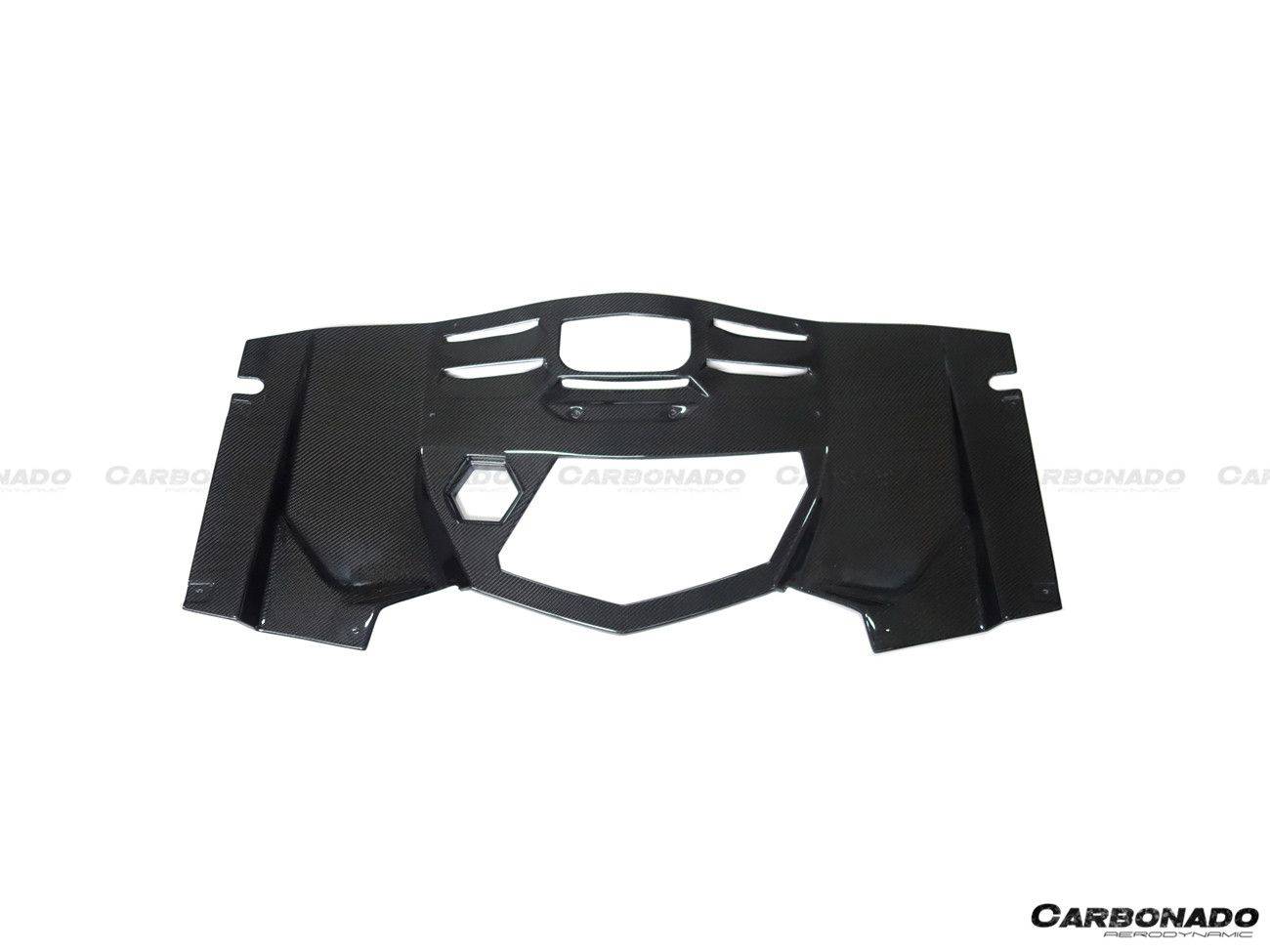 2011-2016 Lamborghini Aventador LP700 Coupe OEM Style Carbon Fiber Engine Trunk Kit - Carbonado