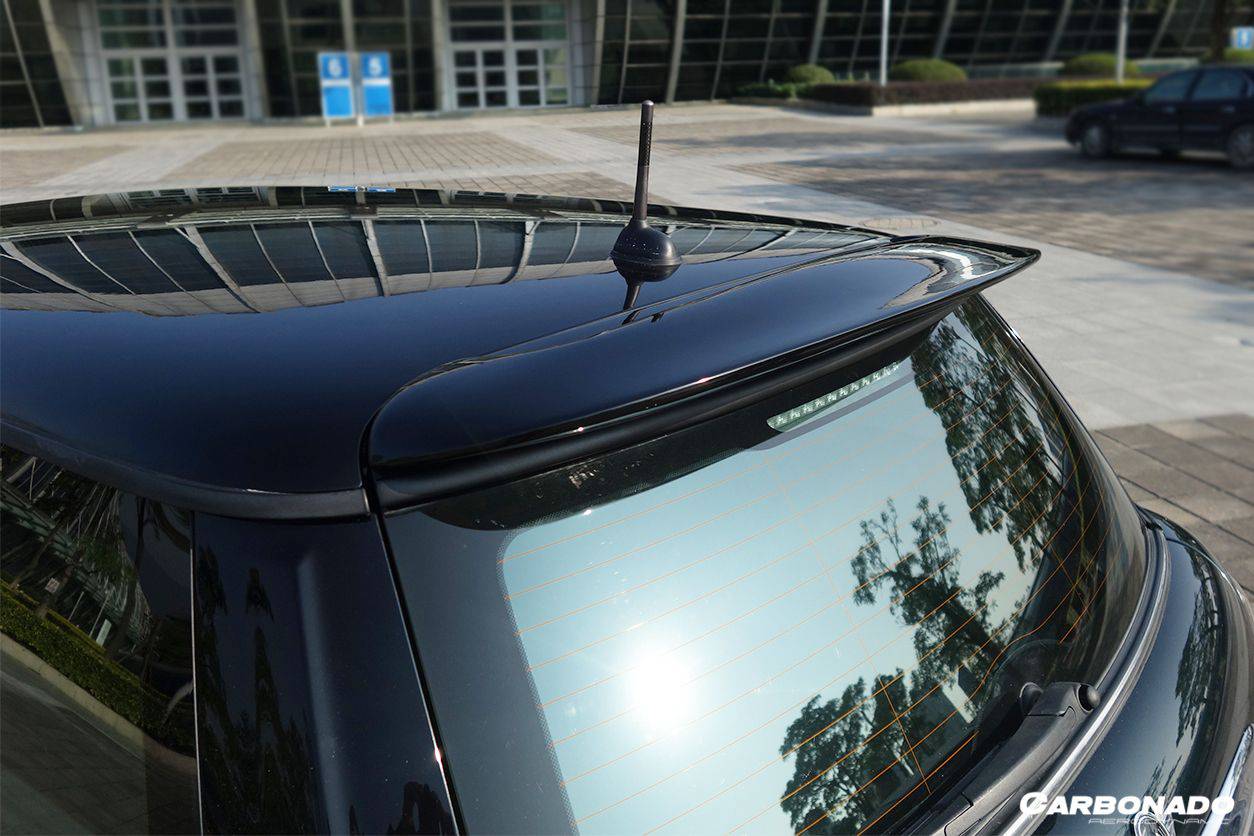 2007-2015 MINI Cooper S R56 R57 JCW Style Roof Spoiler - Carbonado