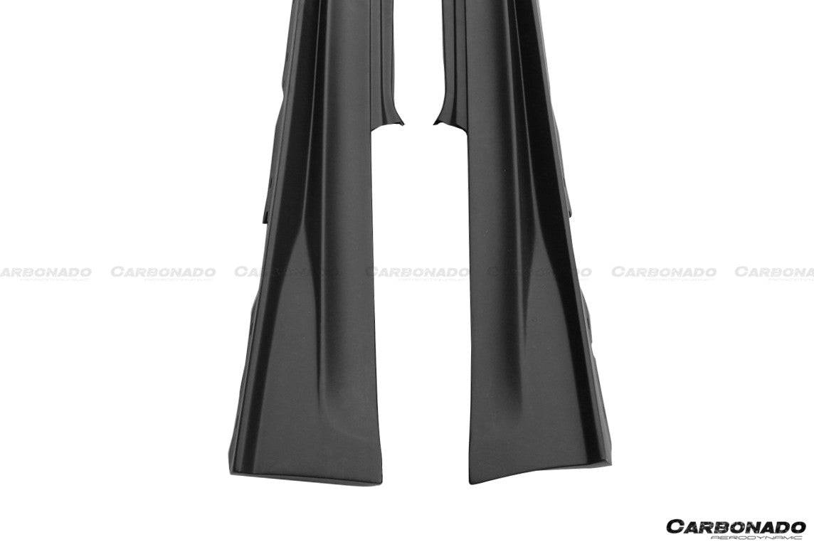 2008-2013 BMW 1 Series E82 E88 1M Style Side Skirts &amp; Wide Rear Fender Flare body kit - Carbonado Aero