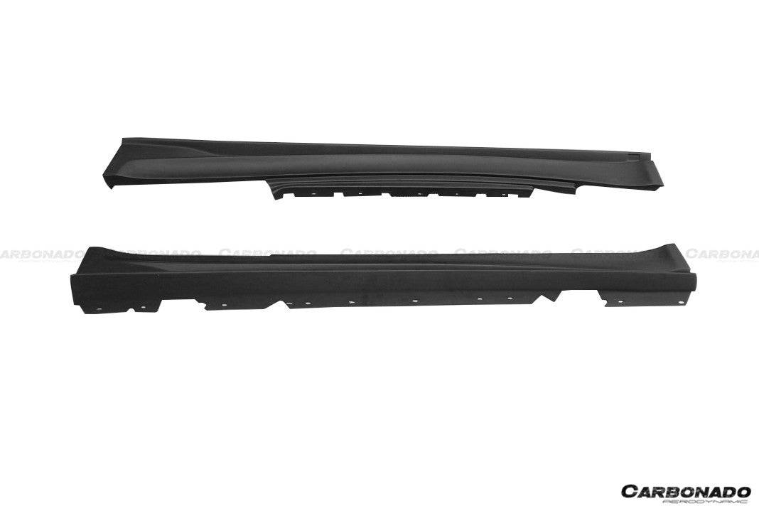 2008-2013 BMW 1 Series E82 E88 1M Style Side Skirts &amp; Wide Rear Fender Flare body kit - Carbonado Aero