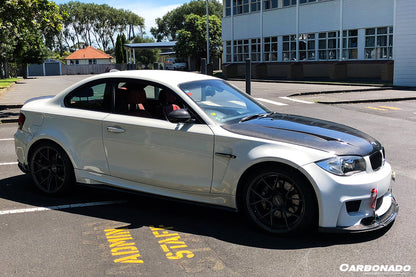 2008-2013 BMW 1 Series E82 E88 1M Style Side Skirts &amp; Wide Rear Fender Flare body kit - Carbonado Aero