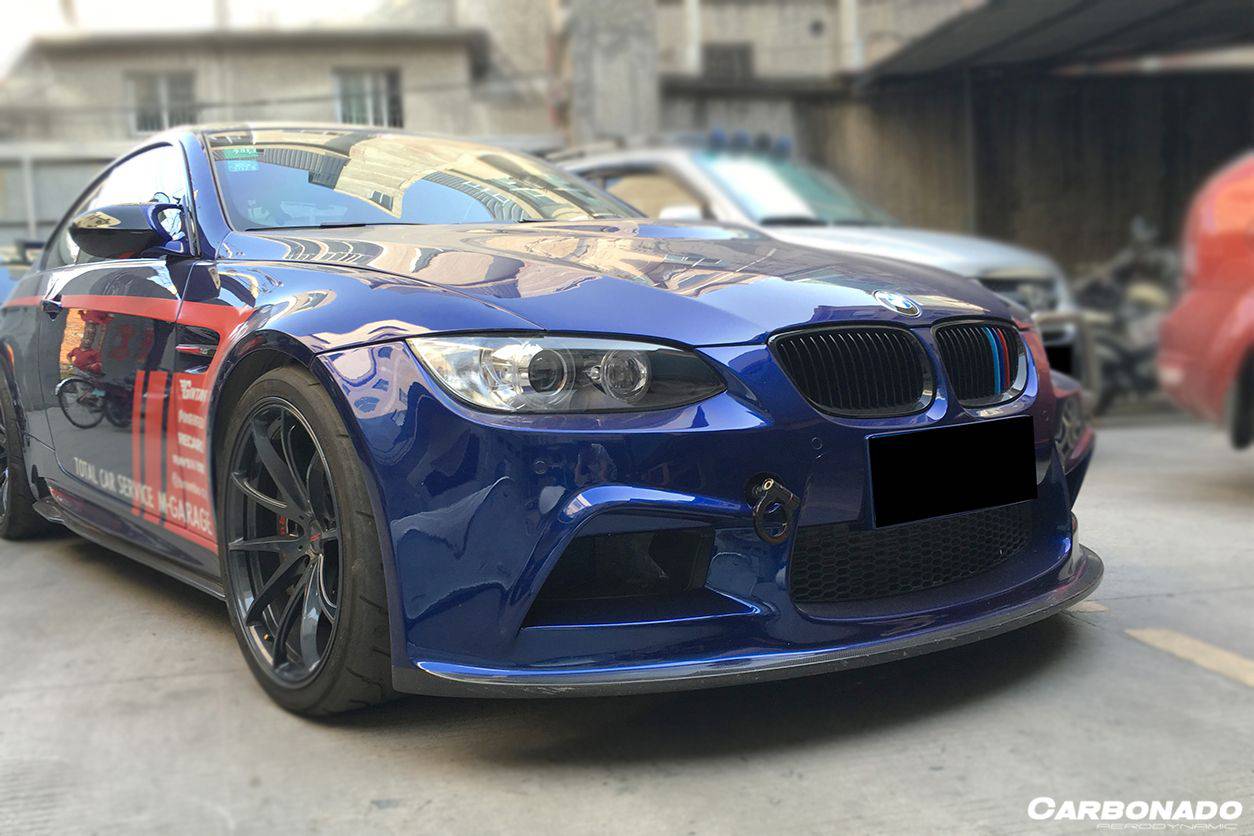 2008-2013 BMW M3 E92 E93 Coupe AKM Style Front Bumper - Carbonado