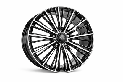 E102 Black Machined Face 17x7.5 ET35 5x114.3 – (Square Set of 4)