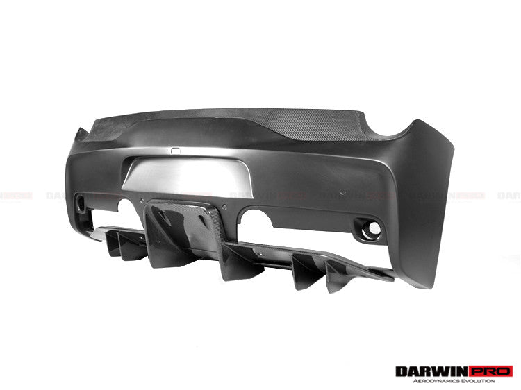 2013-2015 Ferrari 458 Speciale Rear Bumper w/ Diffuser - DarwinPRO Aerodynamics