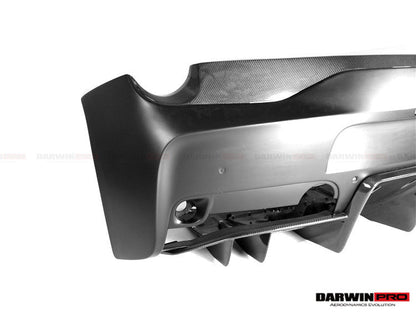 2013-2015 Ferrari 458 Speciale Rear Bumper w/ Diffuser - DarwinPRO Aerodynamics