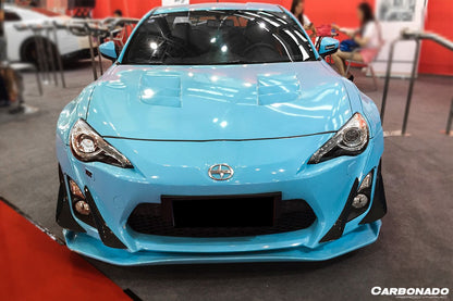 2012-2016 Scion FRS / Toyota GT86/ Subaru BRZ RBY1 Style Carbon Fiber Front Lip - Carbonado Aero