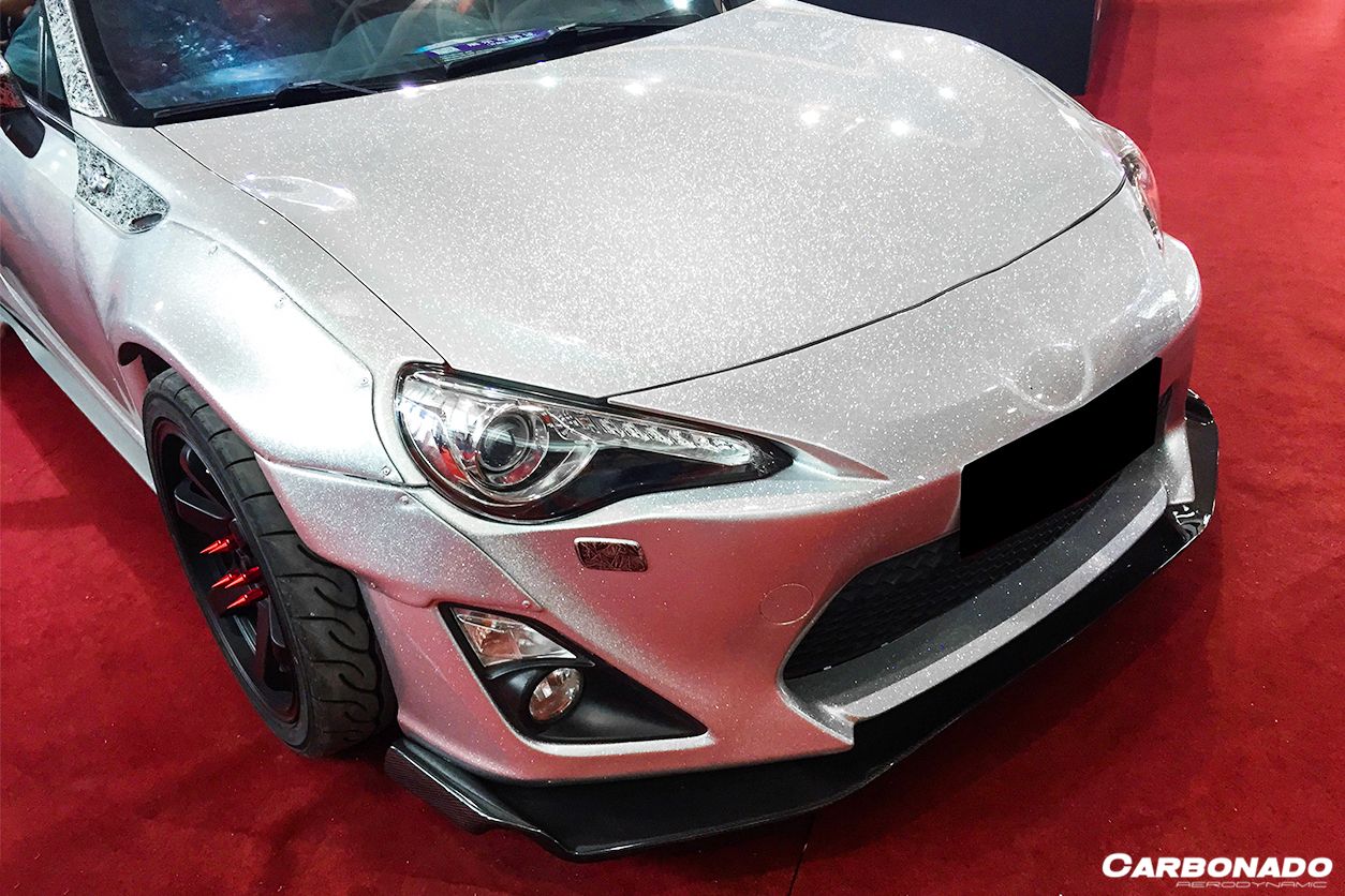 2012-2016 Scion FRS / Toyota GT86/ Subaru BRZ RBY1 Style Carbon Fiber Front Lip - Carbonado Aero