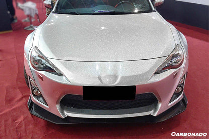 2012-2016 Scion FRS / Toyota GT86/ Subaru BRZ RBY1 Style Carbon Fiber Front Lip - Carbonado Aero