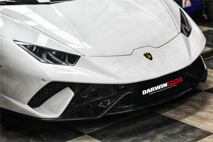 2015-2019 Lamborghini Huracan LP610 & LP580 Performante Style Partial Carbon Fiber Aero - Full Kit - DarwinPRO Aerodynamics