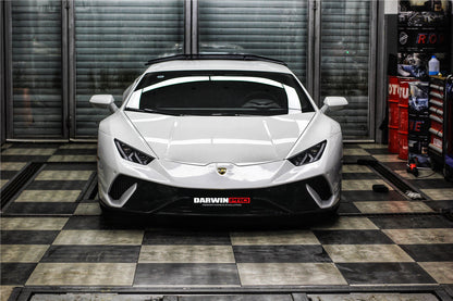 2015-2019 Lamborghini Huracan LP610 & LP580 Performante Style Partial Carbon Fiber Aero - Full Kit - DarwinPRO Aerodynamics