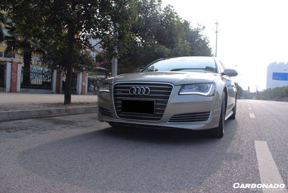 2010-2013 Audi A8 Ab Style Front Lip - Carbonado