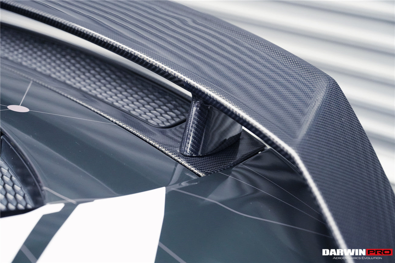 2016-2023 Audi R8 GEN2/GEN3 Coupe ONLY GT Style Carbon Fiber Trunk Wing - DarwinPRO Aerodynamics