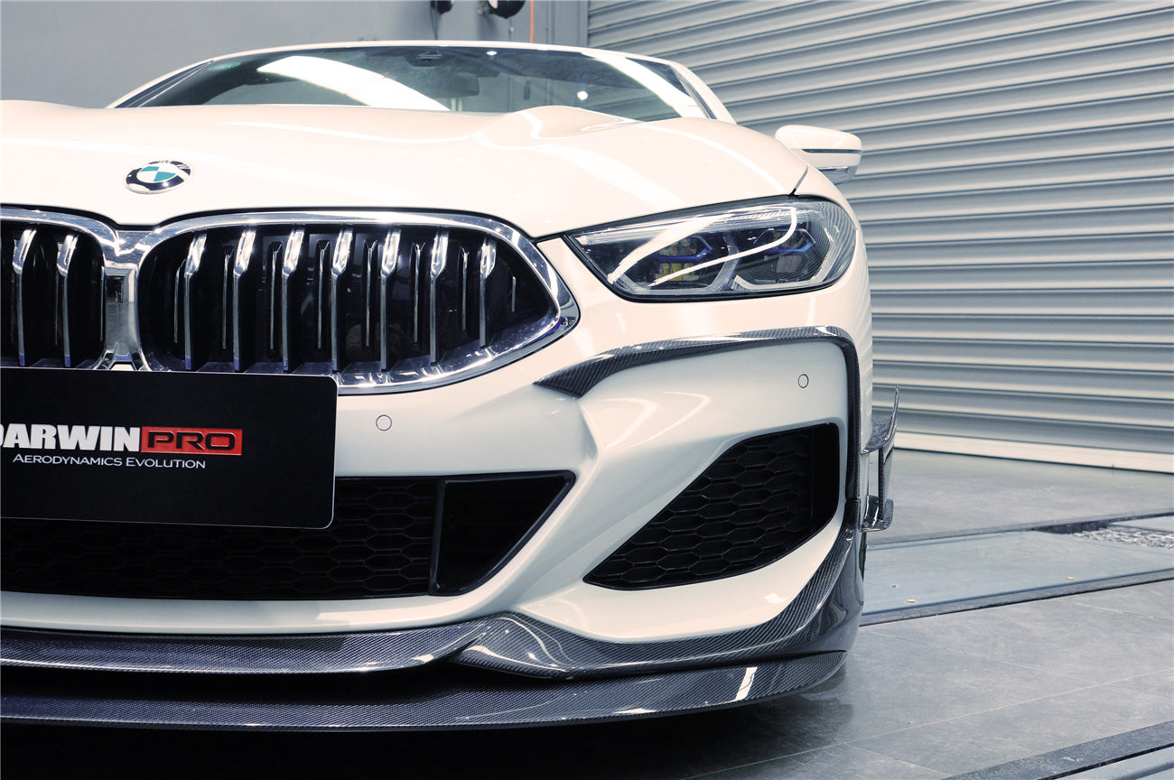2018-2022 BMW 8 Series G14 Convertible/G15 Coupe/G16 4DR-Gran Coupe 840/850 IMP Performance Carbon Fiber Front Lip - DarwinPRO Aerodynamics