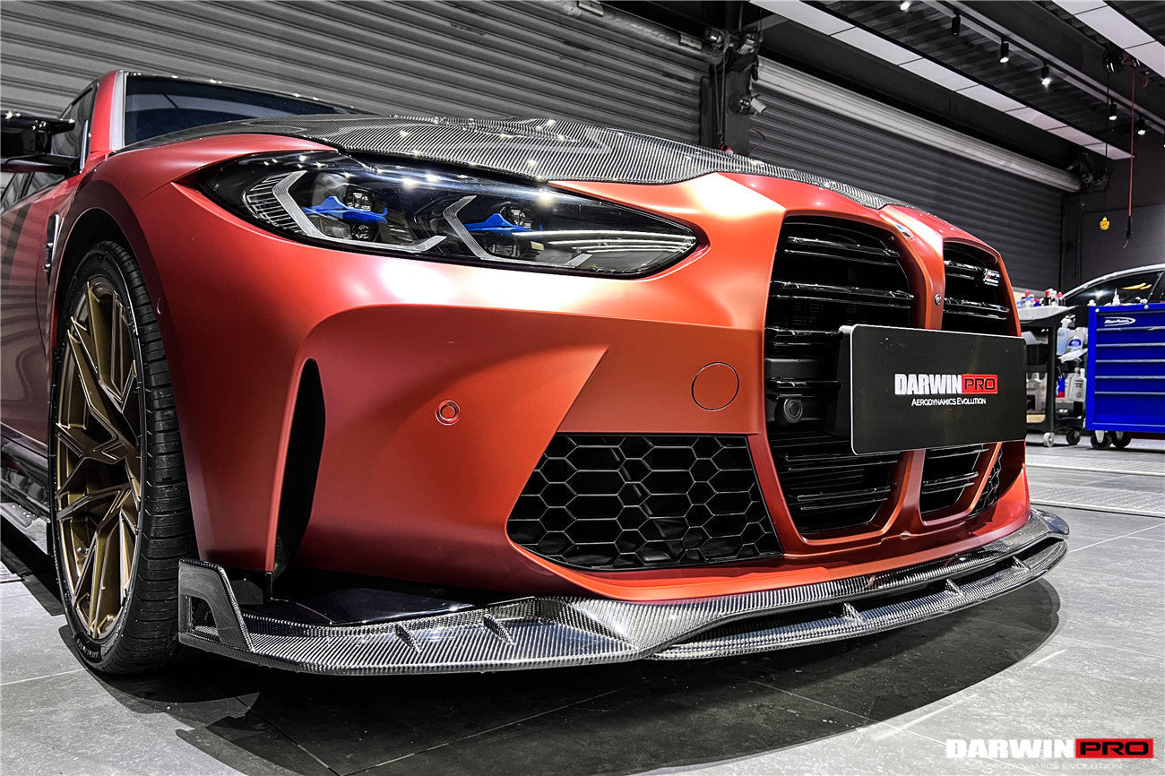 2021-UP BMW M3 G80 M4 G82/G83 BKSS Style Carbon Fiber Front Lip - DarwinPRO Aerodynamics