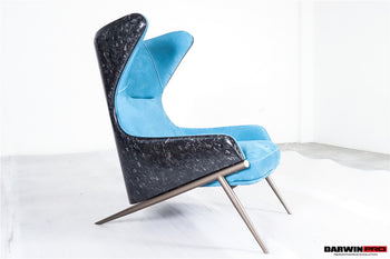 DARWINPRO CARBON FIBER SUEDE LOUNGE CHAIR - DarwinPRO Aerodynamics