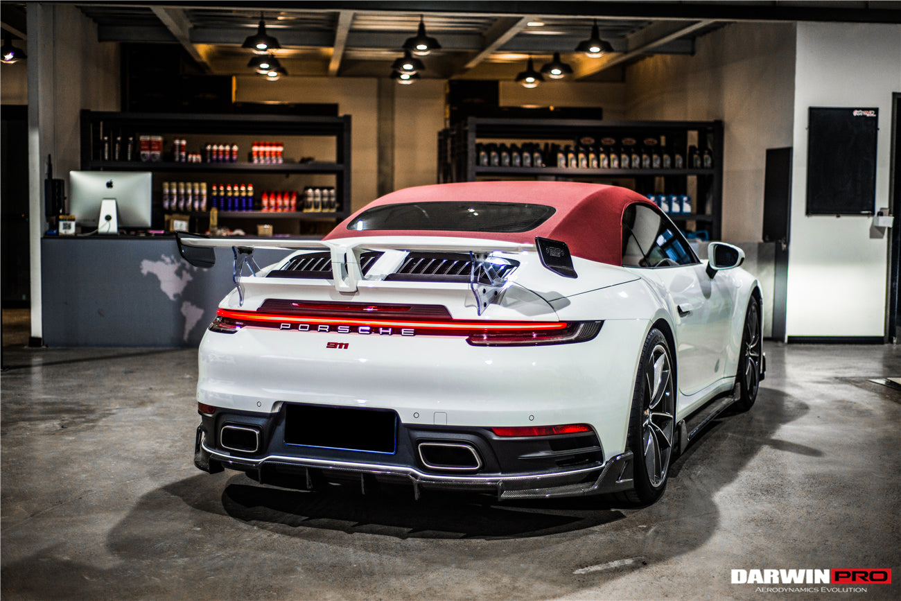 2019-2023 Porsche 911 992 Carrera S/4/4S/Targa/Cabriolet BKSS Style Rear Lip - DarwinPRO Aerodynamics