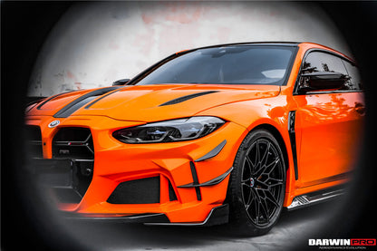 2021-UP BMW M4 G82/G83 BKSSII Style Front Bumper and Front Fender and Side Skirts - DarwinPRO Aerodynamics