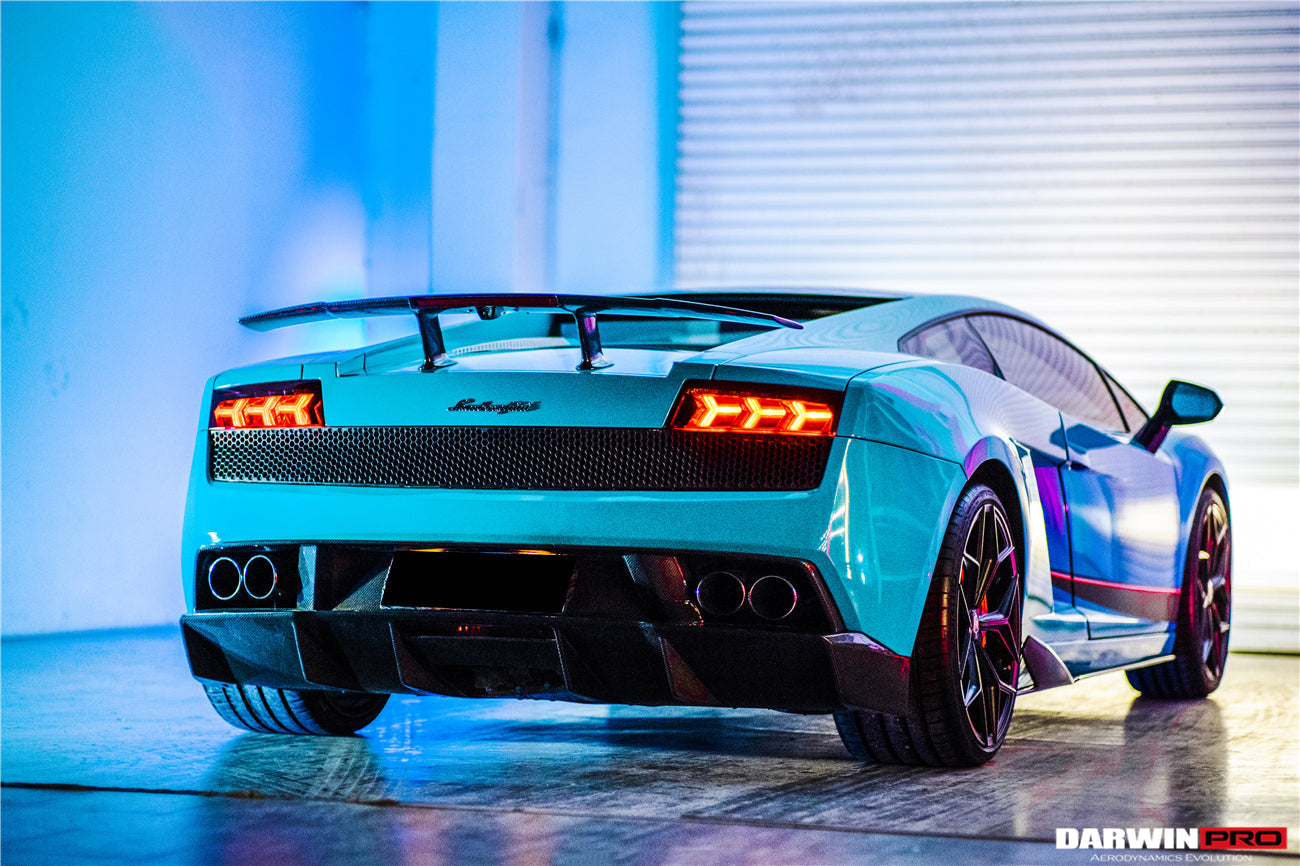 2004-2014 Lamborghini Gallardo LP570 Style Trunk Spoiler - DarwinPRO Aerodynamics