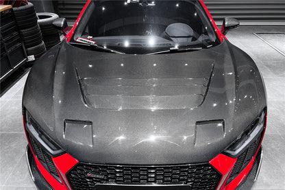 2016-2023 Audi R8 Coupe/Spyder iMP Performance Carbon Fiber Hood - DarwinPRO Aerodynamics