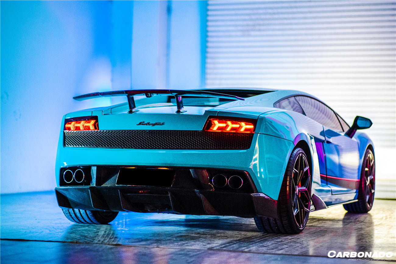 2009-2014 Lamborghini Gallardo SA Rear Diffuser - DarwinPRO Aerodynamics
