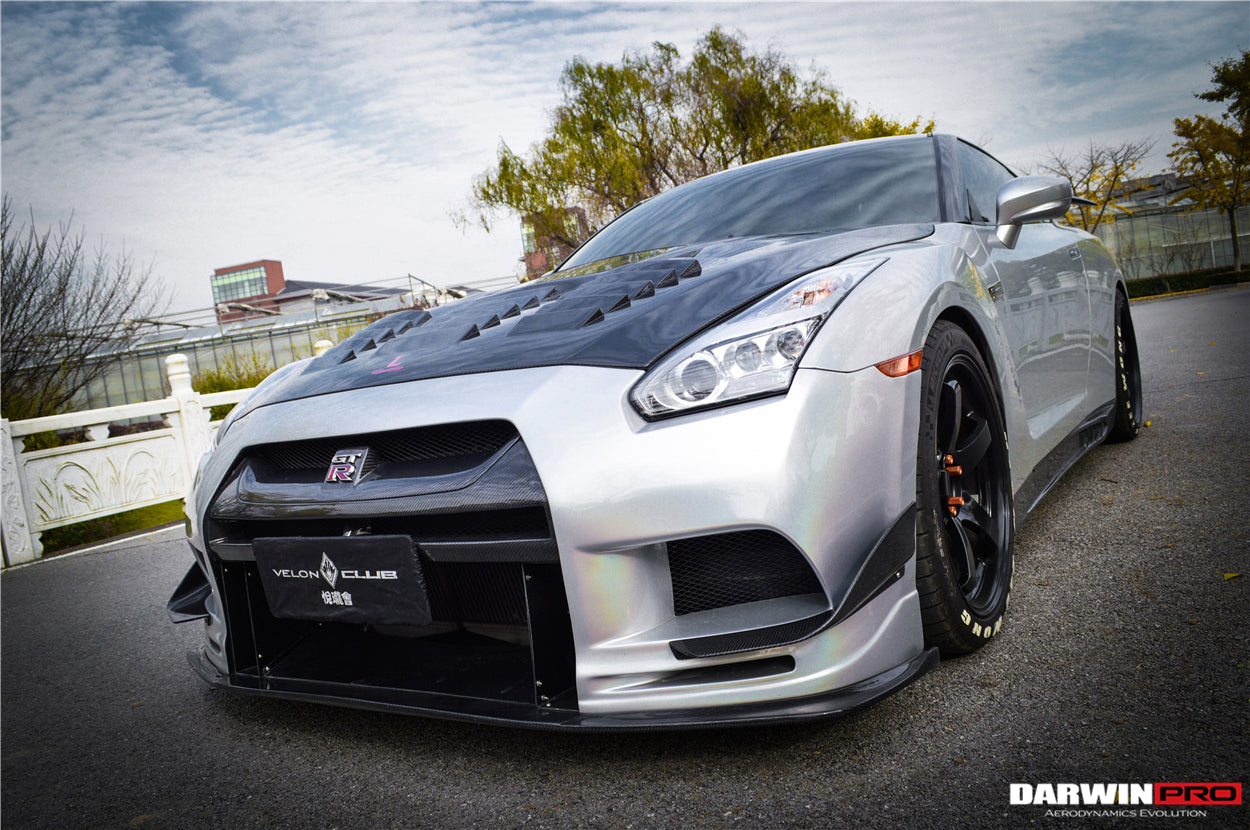 2008-2016 Nissan GTR R35 CBA/DBA IMP Performance Carbon Fiber Hood - DarwinPRO Aerodynamics