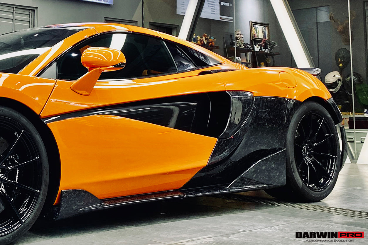 2015-2021 McLaren 600lt 540C 570S Cabon Fiber Side Skirts Under Board - DarwinPRO Aerodynamics