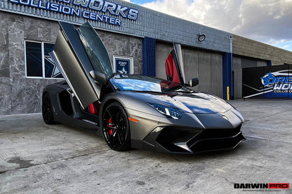 2011-2021 Lamborghini Aventador LP700 LP740 Coupe/Roadster SV Style Front Bumper - DarwinPRO Aerodynamics