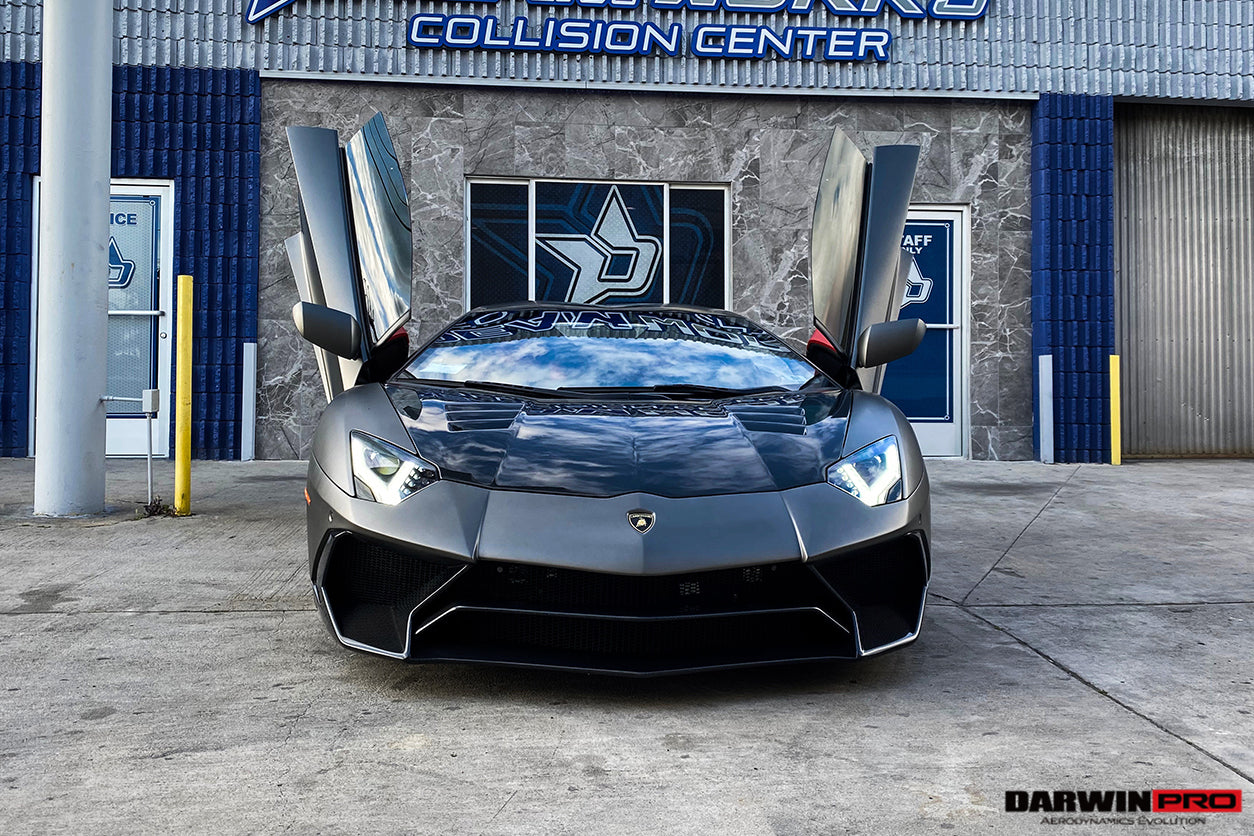2011-2021 Lamborghini Aventador LP700 LP740 Coupe/Roadster BKSS Style Hood - DarwinPRO Aerodynamics