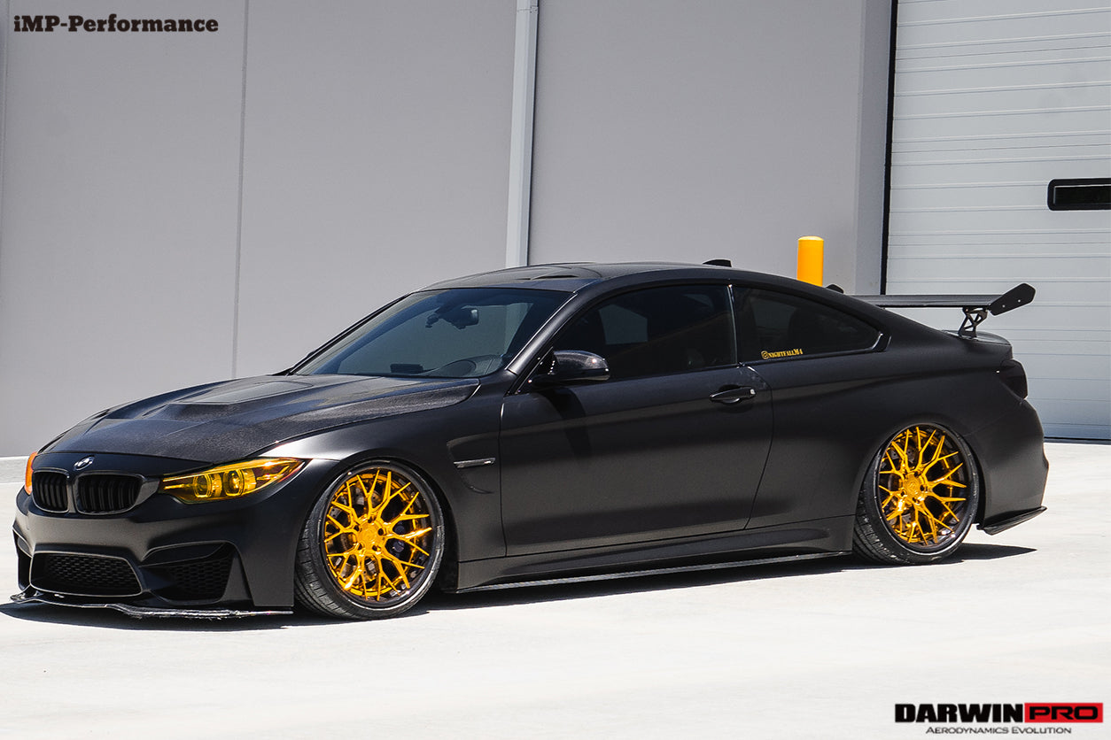 2014-2020 BMW M3/M4 IMP Performance Partial Carbon Fiber Hood - DarwinPRO Aerodynamics
