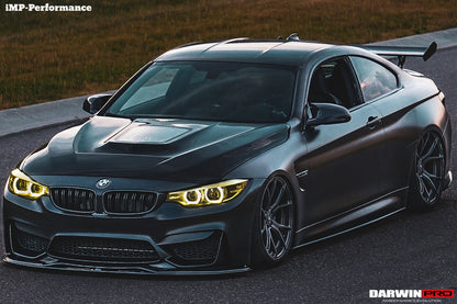 2014-2020 BMW M3/M4 IMP Performance Partial Carbon Fiber Hood - DarwinPRO Aerodynamics